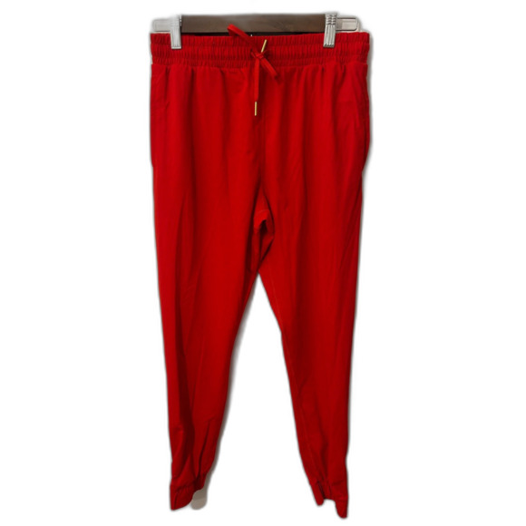 Zyia Active Pants - Zyia Active Red Joggers Pants Size S Athletic Zip Ankle Stretch